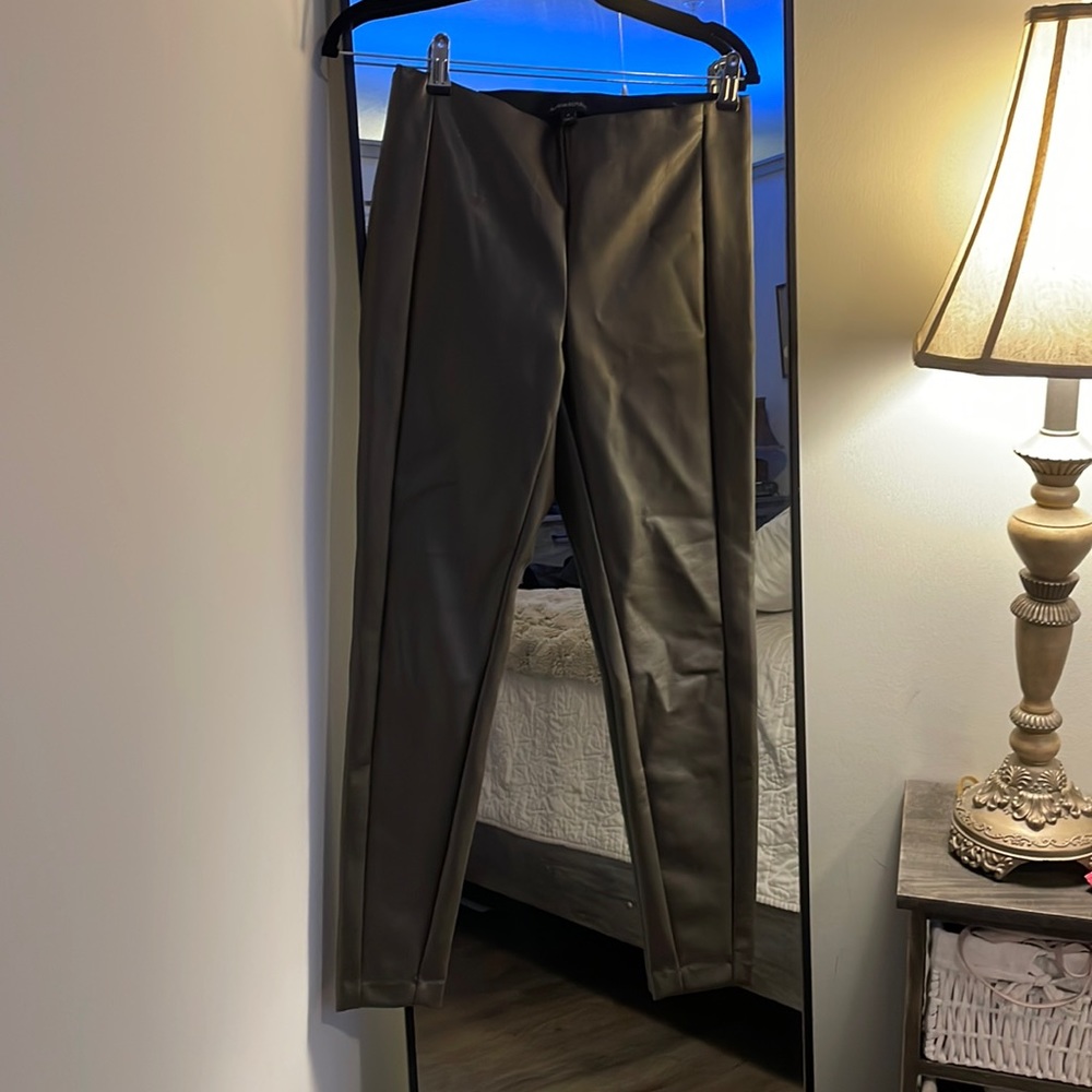 Banana Republic pleather pants. Size 4. Style:Devon